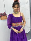 Pc N03 Motedo Print Gamathi Work With Real Mirror Gown Wholesalers In Delhi